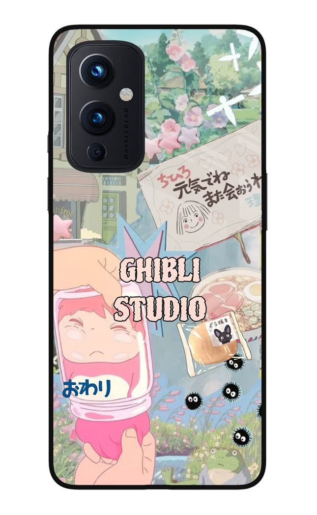 Studio Ghibli Oneplus 9 Glass Case