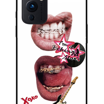 Rockstar Oneplus 9 Glass Case