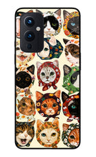 Cool Cat Oneplus 9 Glass Case