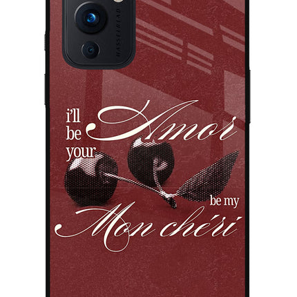 Velvet Cherry Oneplus 9 Glass Case