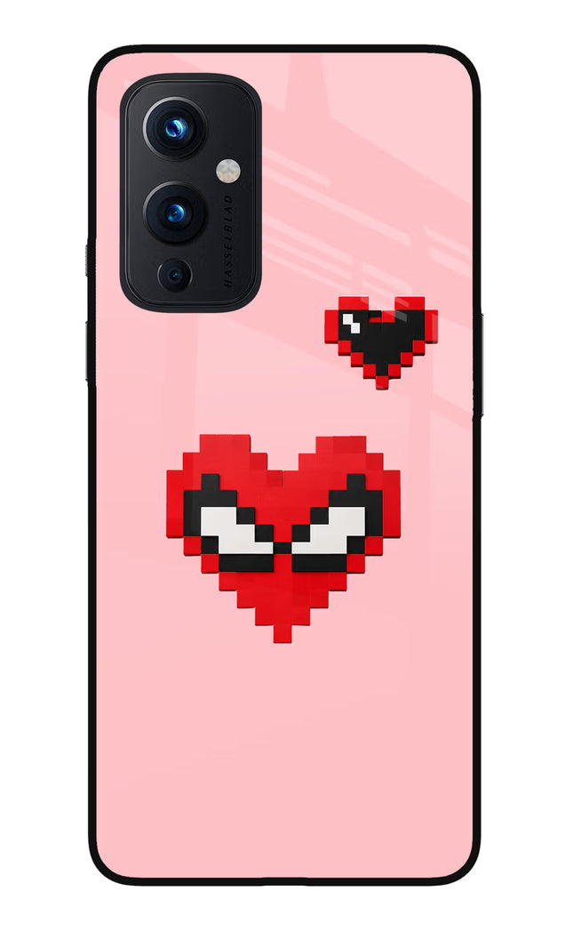 Gwen Heart Oneplus 9 Glass Case