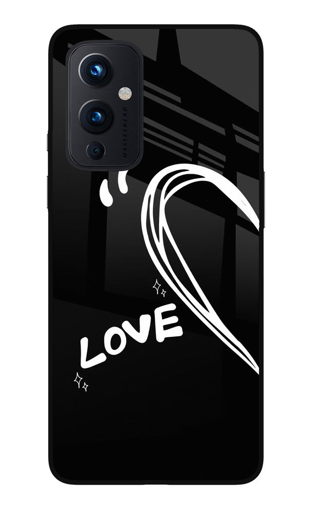 Love Line Oneplus 9 Glass Case