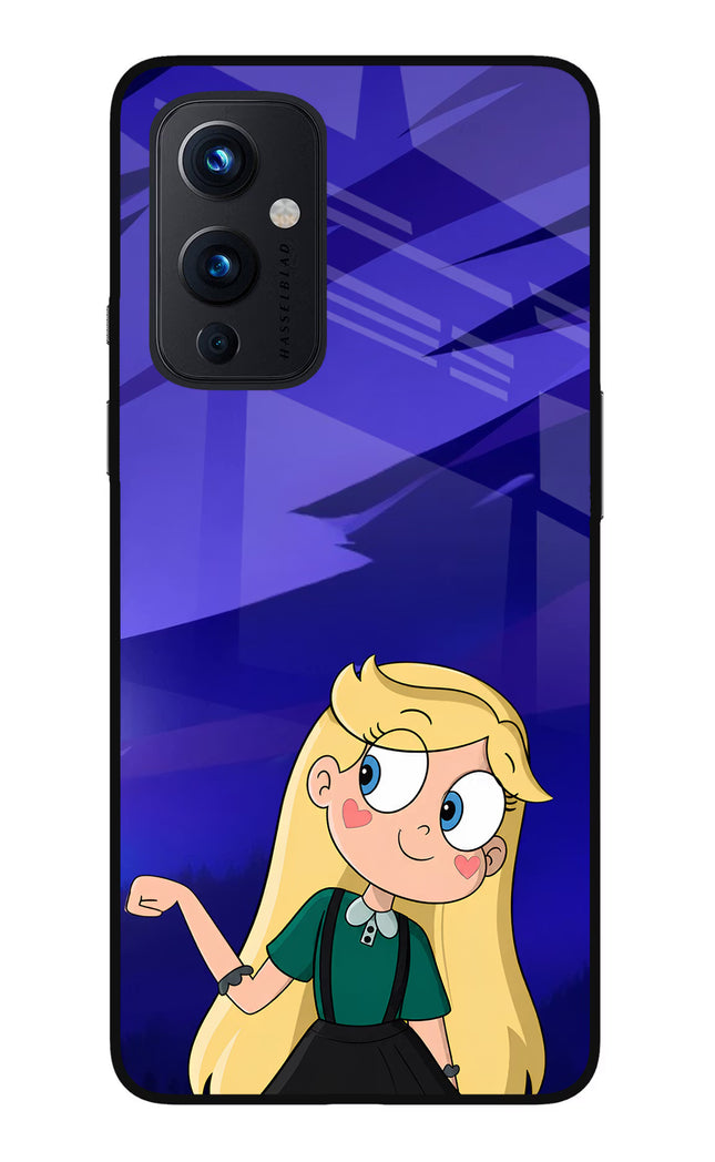 Star Glow Oneplus 9 Glass Case