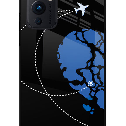 Love Orbit Oneplus 9 Glass Case Back Cover by Casekaro