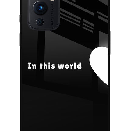 This World Oneplus 9 Glass Case