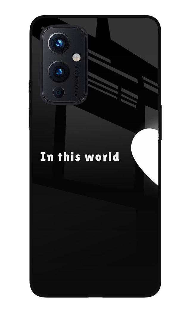 This World Oneplus 9 Glass Case