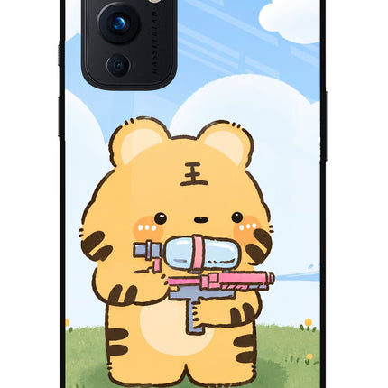 Tiger Treat Oneplus 9 Glass Case