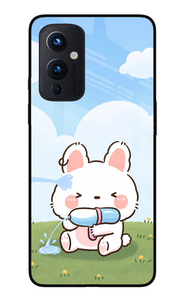 Bunny Treat Oneplus 9 Glass Case