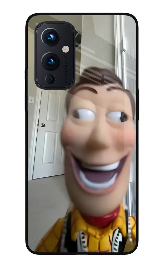 Side Eye Woody Oneplus 9 Glass Case