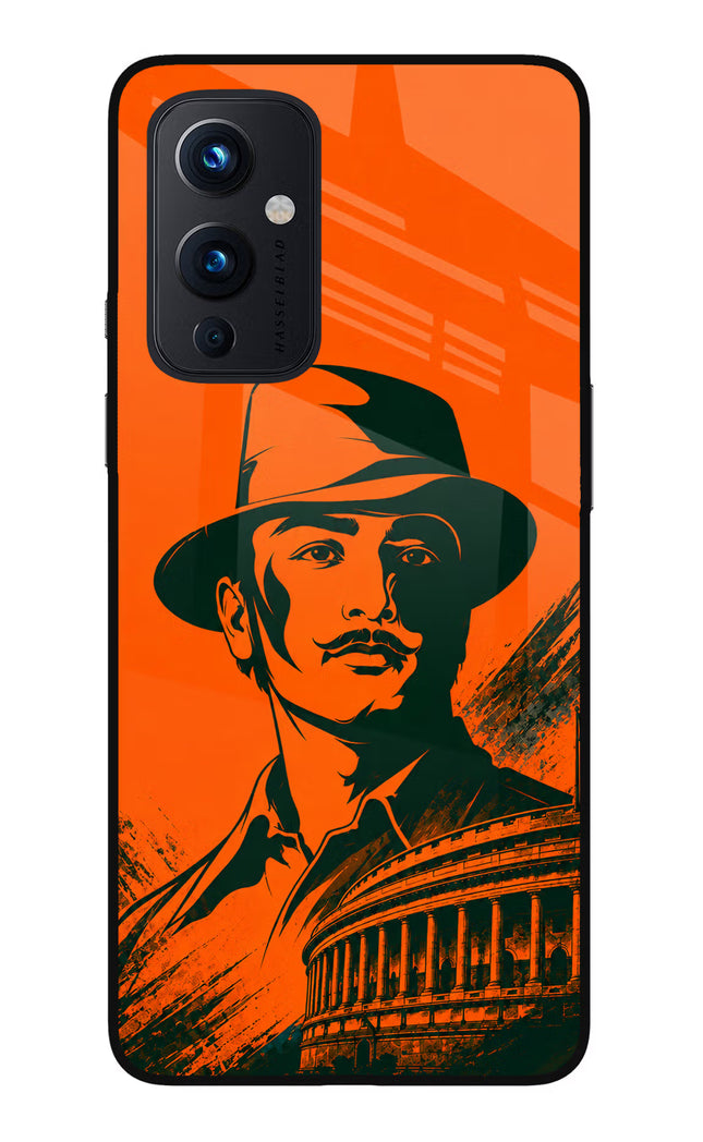 Bhagat Singh Legacy Oneplus 9 Glass Case