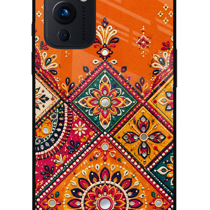 Kutch Glow Oneplus 9 Glass Case
