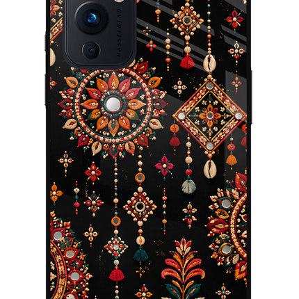 Boho Noir Oneplus 9 Glass Case