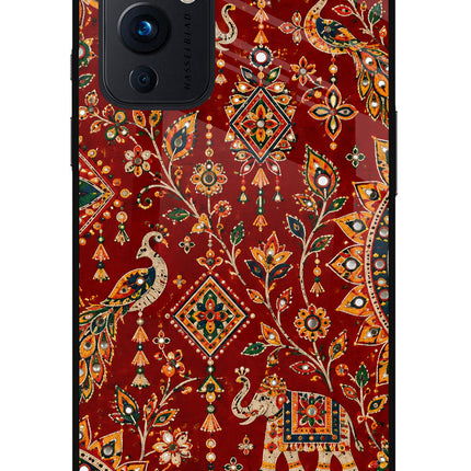 Laal Riwaaz Oneplus 9 Glass Case