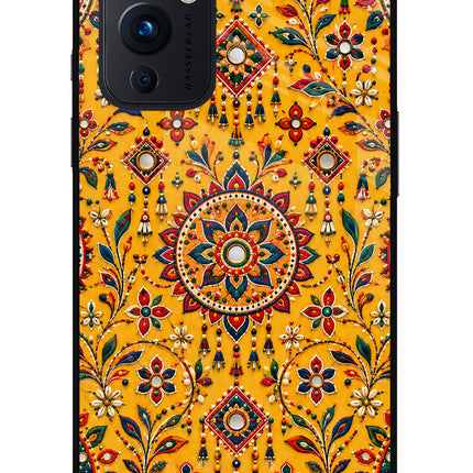 Sunlit Aura Oneplus 9 Glass Case