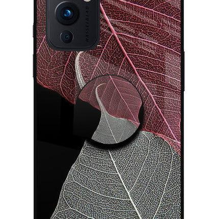 Leaf Pattern Oneplus 9 Pop Case by Casekaro