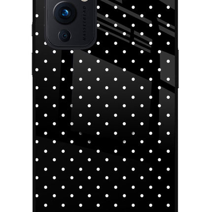 White Dots Oneplus 9 Pop Case by Casekaro