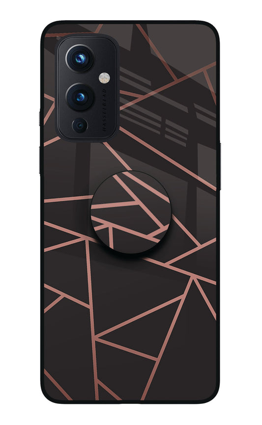 Geometric Pattern Oneplus 9 Glass Case