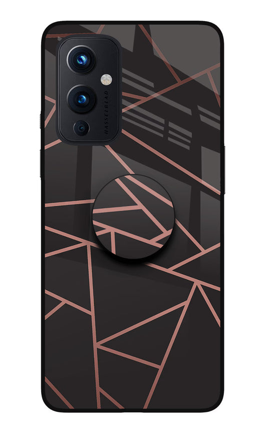Geometric Pattern Oneplus 9 Glass Case