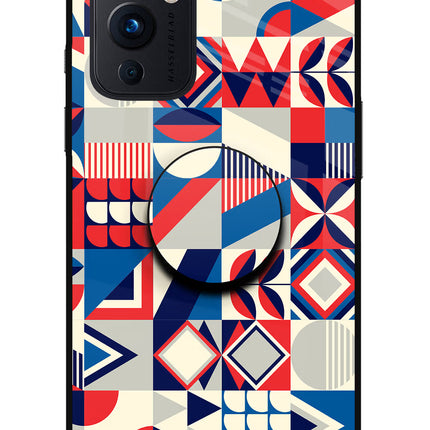 Colorful Pattern Oneplus 9 Pop Case by Casekaro
