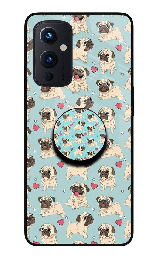 Pug Dog Oneplus 9 Glass Case