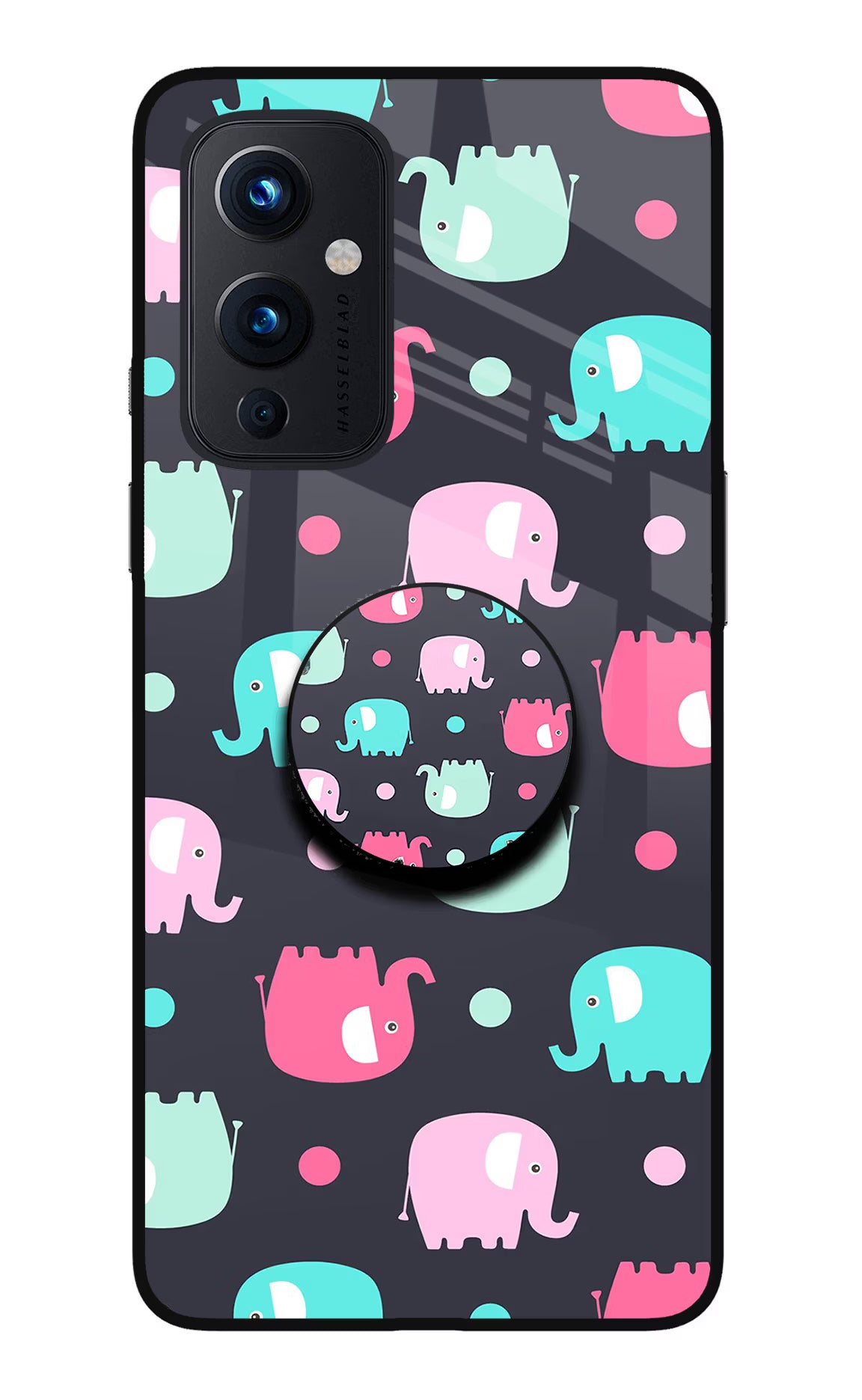 Baby Elephants Oneplus 9 Pop Case by Casekaro