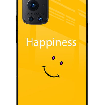 Happiness With Smiley Oneplus 9 Pro Glass Case