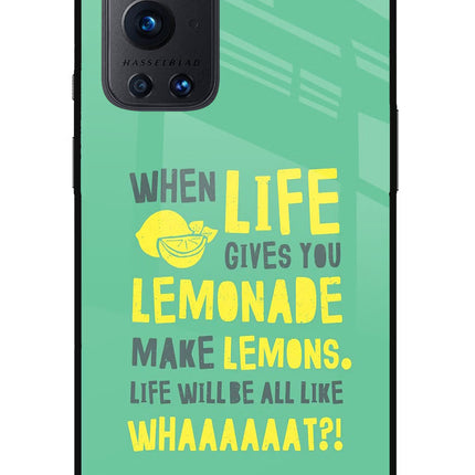 Quote Oneplus 9 Pro Glass Case