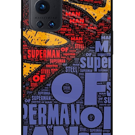Superman Oneplus 9 Pro Glass Case