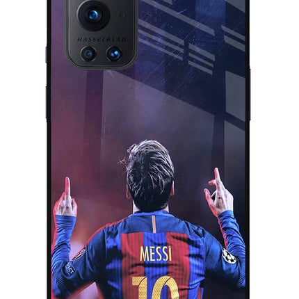 Messi Oneplus 9 Pro Glass Case