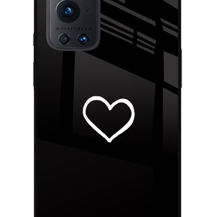 Heart Oneplus 9 Pro Glass Case