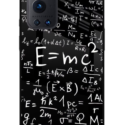 Physics Formula Oneplus 9 Pro Glass Case