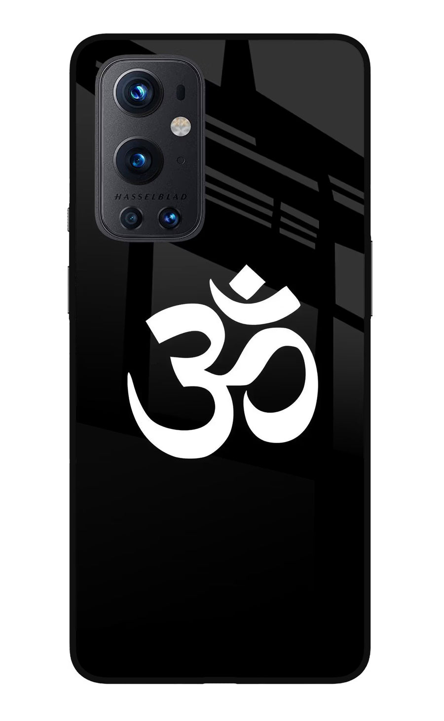 Om Oneplus 9 Pro Back Cover, Glass case