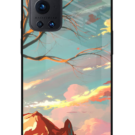 Scenery Oneplus 9 Pro Glass Case