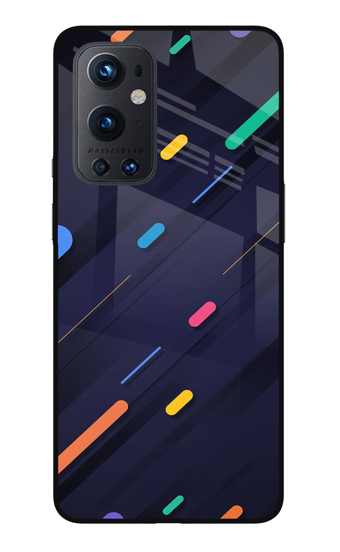 Abstract Design Oneplus 9 Pro Glass Case