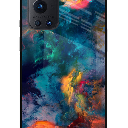 Artwork Paint Oneplus 9 Pro Glass Case