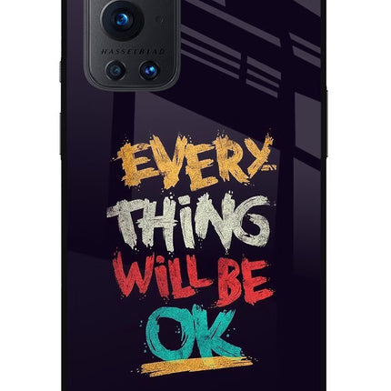 Everything Will Be Ok Oneplus 9 Pro Glass Case