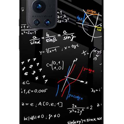 Mathematics Formula Oneplus 9 Pro Glass Case