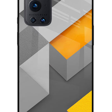 Abstract Oneplus 9 Pro Glass Case