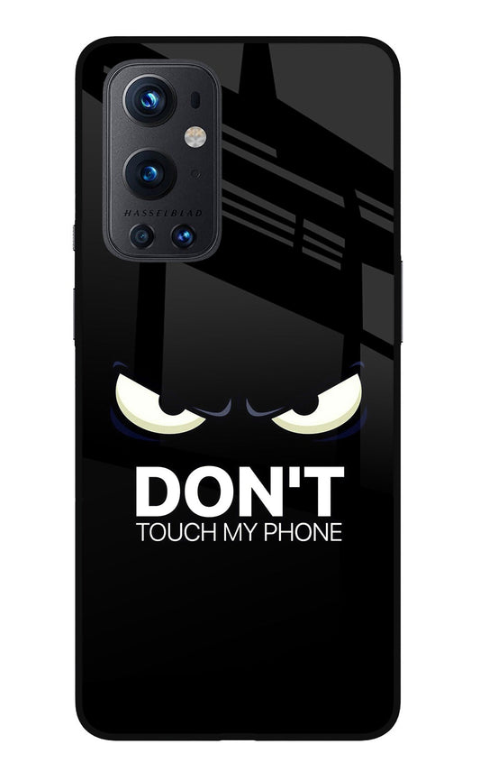 Don'T Touch My Phone Oneplus 9 Pro Glass Case