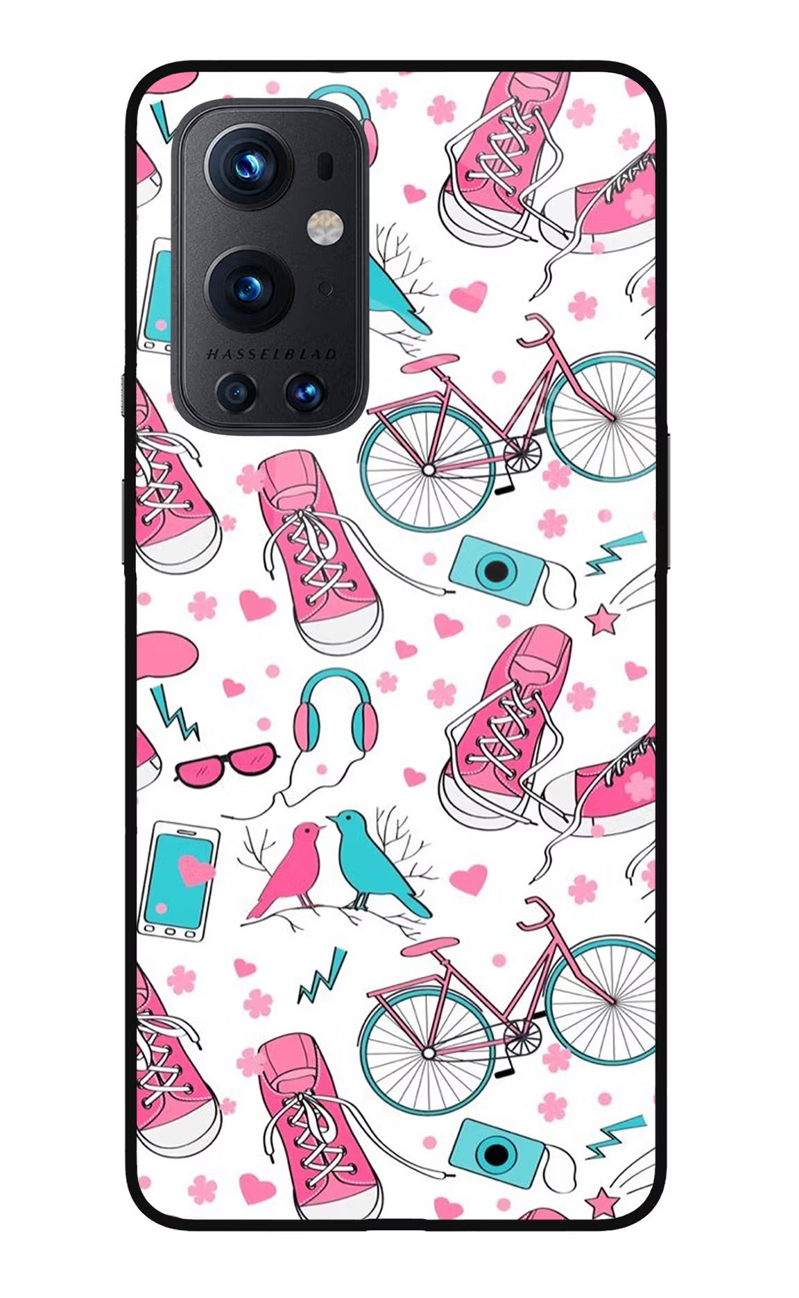 Artwork Oneplus 9 Pro Glass Case Back Cover by Casekaro