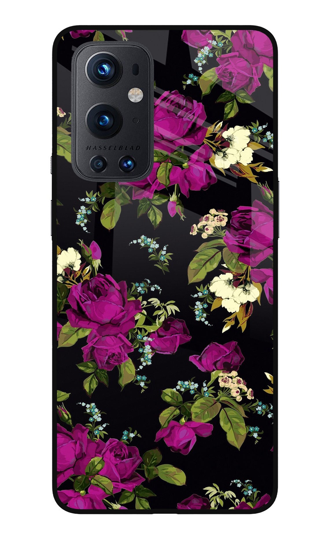 Flowers Oneplus 9 Pro Back Cover