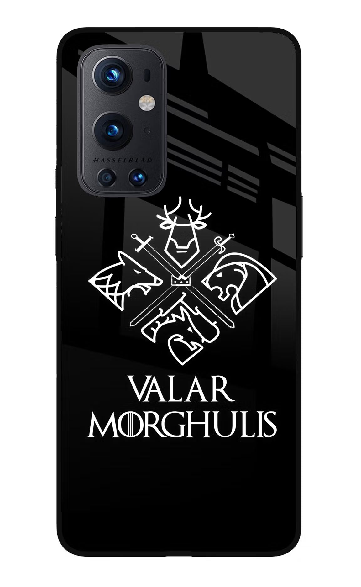 Valar Morghulis | Game Of Thrones Oneplus 9 Pro Glass Case Back Cover by Casekaro