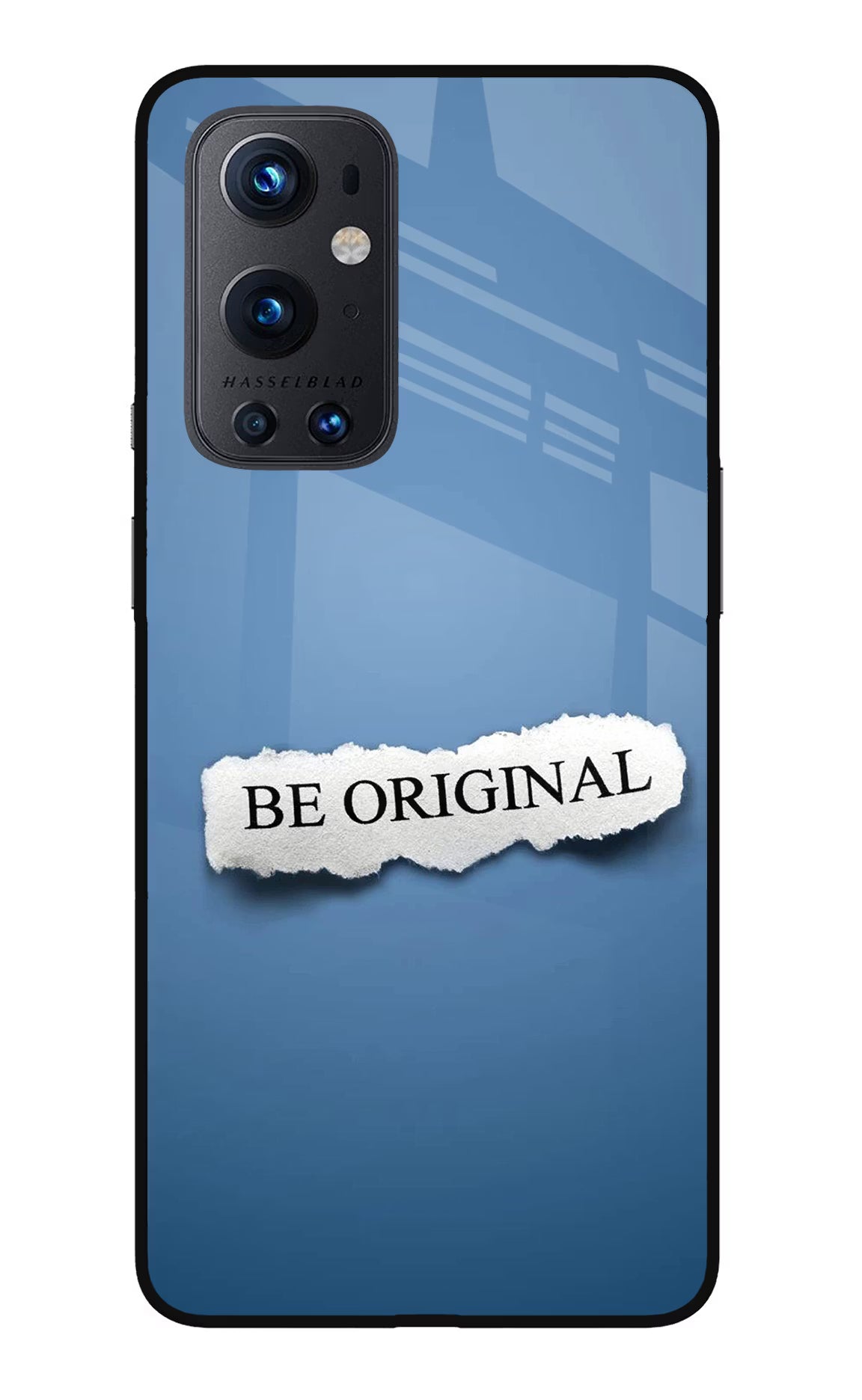Be Original Oneplus 9 Pro Glass Case Back Cover by Casekaro