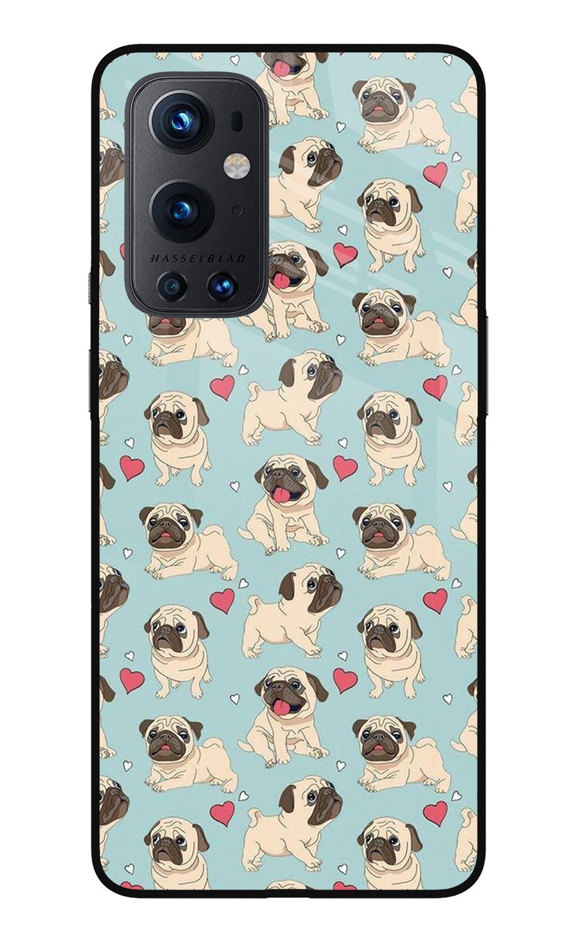 Pug Dog Oneplus 9 Pro Glass Case