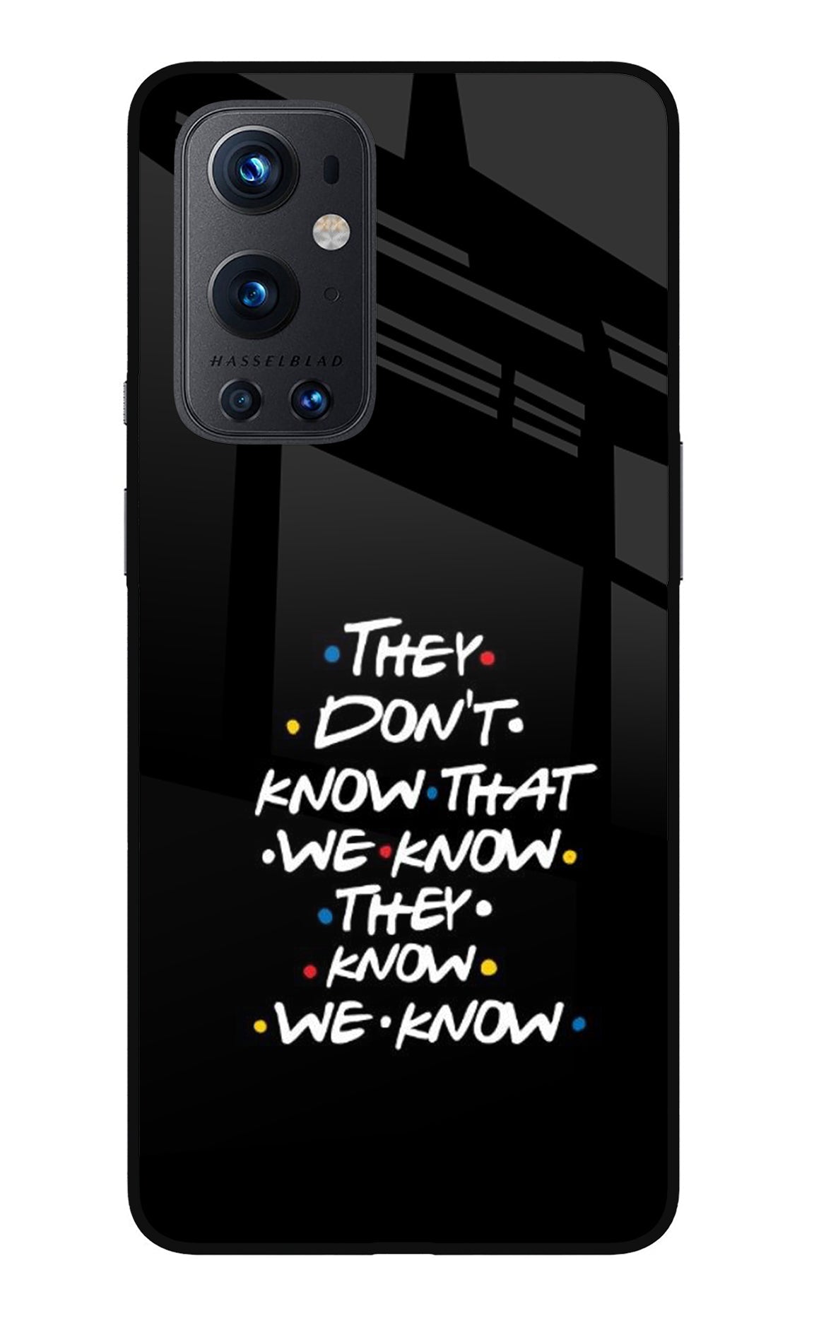 FRIENDS Dialogue Oneplus 9 Pro Back Cover