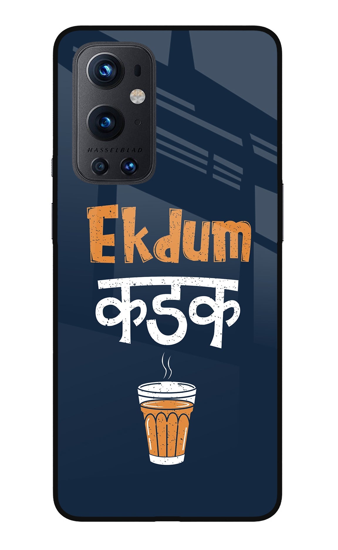 Ekdum Kadak Chai Oneplus 9 Pro Glass Case