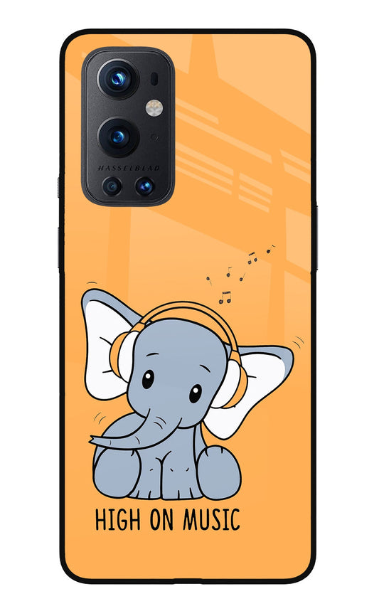 High On Music Oneplus 9 Pro Glass Case