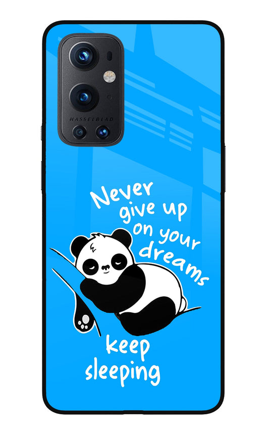 Keep Sleeping Oneplus 9 Pro Glass Case