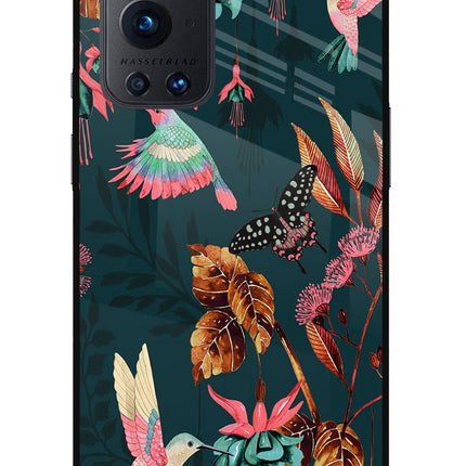 Birds Oneplus 9 Pro Glass Case
