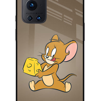 Jerry Oneplus 9 Pro Glass Case Back Cover by Casekaro